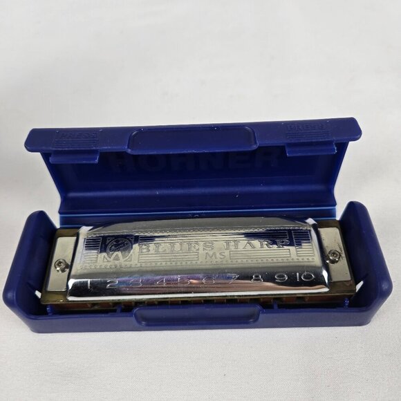 Hohner Other - Hohner 532/20 Blues Harp "G" MS Diatonic Series In Sturdy Carry Case